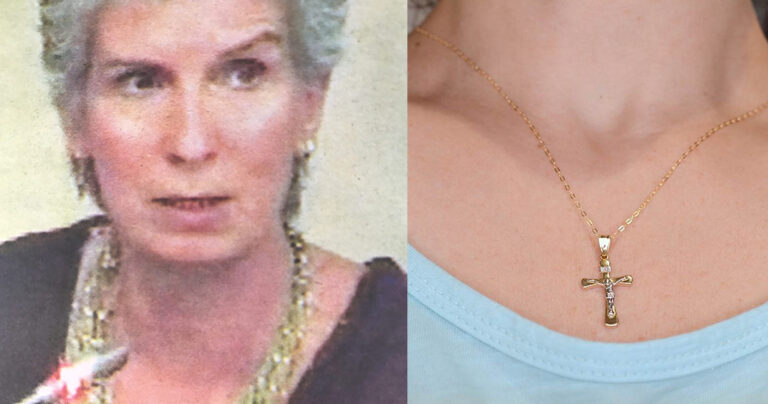 «Θα σε σώσει αυτό που φοράς στο λαιμό σου;»