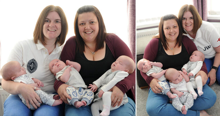 Ζευγάρι ομόφυλων γυναικών απέκτησε τρίδυμα μετά από 4 χρόνια προσπαθειών και 11 εξωσωματικές