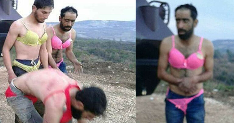 Toύρκοι στρατιώτες βασανίζουν Σύρους πρόσφυγες φορώντας τους εσώρουχα