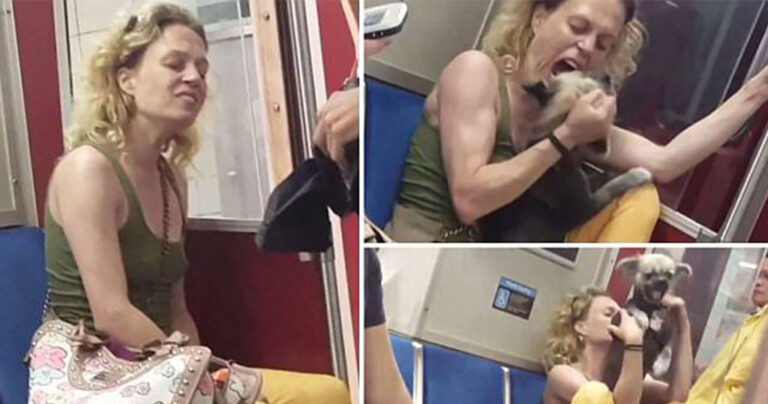 Γυναίκα χτυπάει και δαγκώνει δημόσια τον σκύλο της στο μετρό του Καναδά
