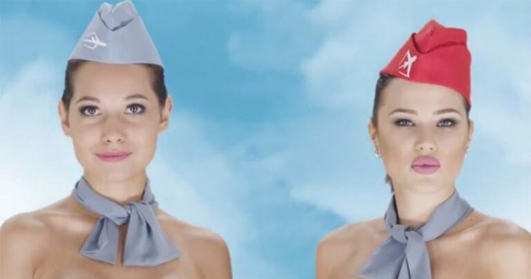 Ταξιδιωτική εταιρία στο Καζακστάν κυκλοφόρησε διαφήμιση με γuμνές αεροσυνοδούς