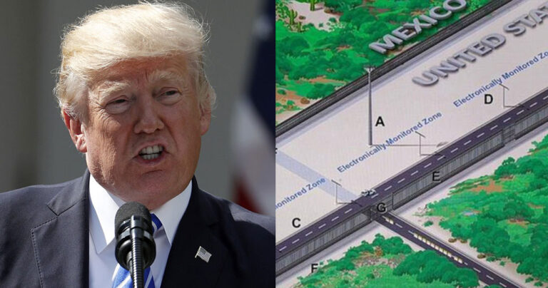 O Ντόναλντ Τραμπ άρχισε την κατασκευή του τείχους που θα χωρίζει την Αμερική από το Μεξικό