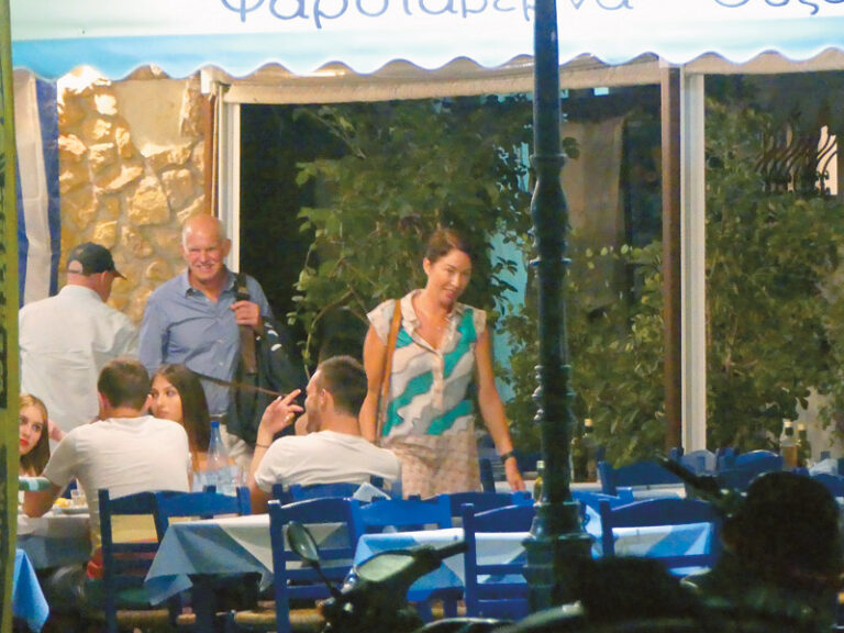 Παντού με τη νέα του σύντροφο ο Γιώργος Παπανδρέου