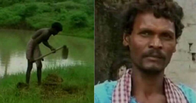 Άντρας έσκαψε μόνος του μια λίμνη 27 χρόνια για να αντιμετωπίσει την ξηρασία του χωριού του