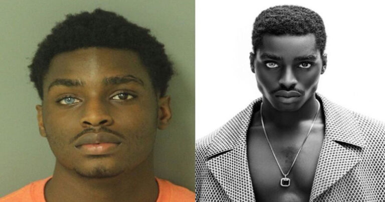 Εγκληματίας με ένα μπλε μάτι και ένα καφέ γίνεται μοντέλο