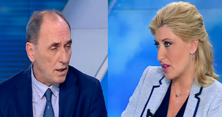Η γκριμάτσα δυσαρέσκειας της Κοσιώνη όταν μιλούσε ο Σταθάκης για την Eldorado