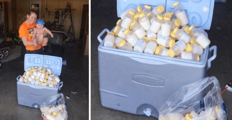 Μητέρα προσέφερε 28 κιλά μητρικού γάλακτος στα θύματα του τυφώνα Χάρβεϊ