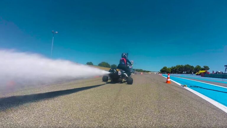 0-100 χλμ/ώρα σε 0,55 δευτερόλεπτα με την δύναμη του νερού