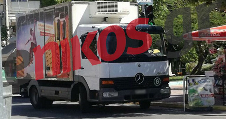 Επαγγελματίας οδηγός πάρκαρε στο πεζοφάναρο σε δρόμο στο Ίλιον