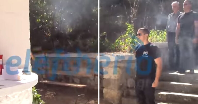 Πολίτης σε Κασιδιάρη: «Κοπρίτη παίρνεις 7 χιλιάρικα το μήνα» –  Κασιδιάρης: «Ελα έξω παλιο…δι»