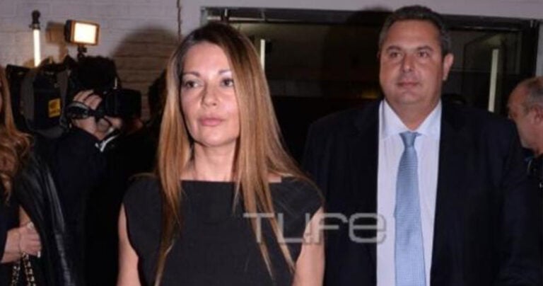 Η σύζυγος του Πάνου Καμμένου απαντά για το ταξίδι στο Λονδίνο
