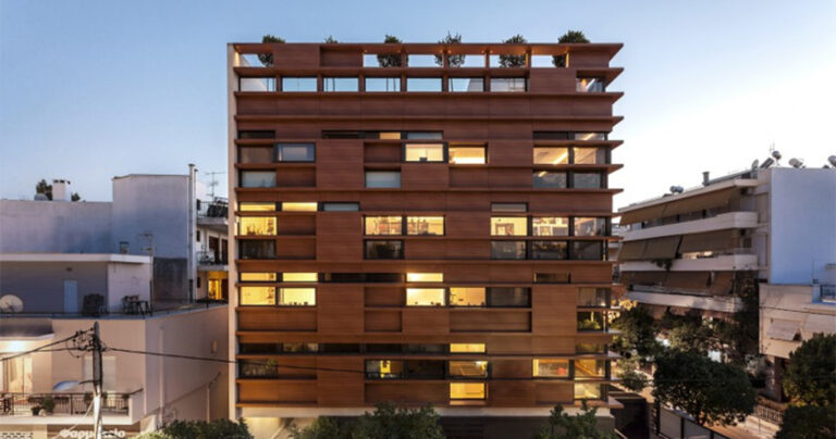 Η βραβευμένη πολυκατοικία της Αθήνας – Ξεχωριστή και ιδιαίτερη μέσα και έξω