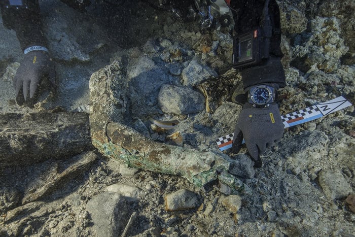 Ευρήματα από την ανασκαφική έρευνα στο Ναυάγιο των Αντικυθήρων