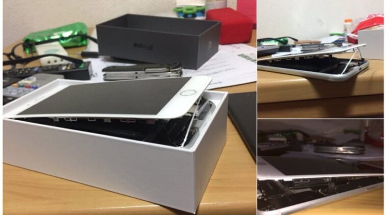 Oι μπαταρίες των νέων iPhone 8 φουσκώνουν και σκάνε ανοίγοντας τα κινητά στα δύο