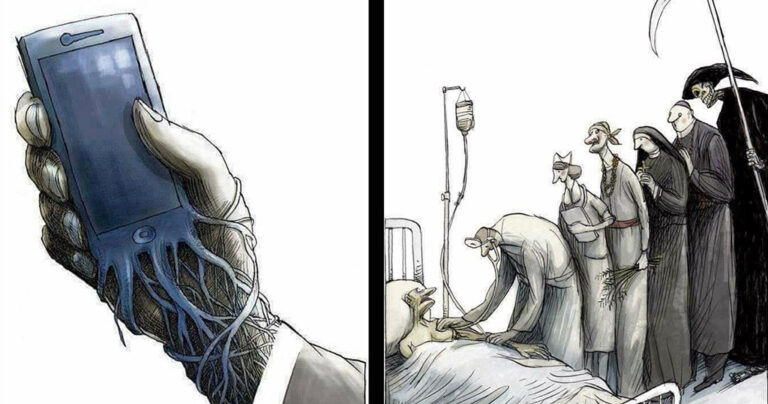 23 σκίτσα με βαθιά νοήματα που θα σας κάνουν να αναλογιστείτε για την ζωή σας