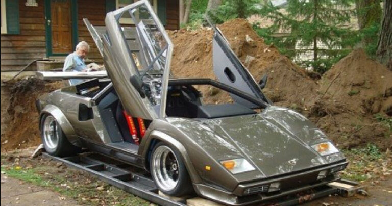 Λάτρης των Lamborghini έφτιαξε μόνος του αυτοκίνητο μετά από 17 χρόνια