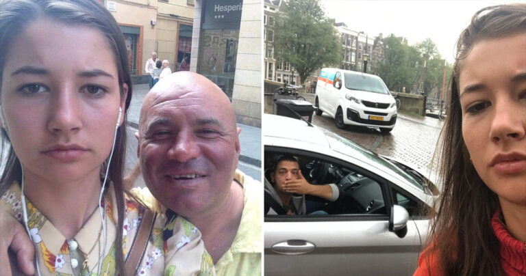 20χρονη βγάζει selfies με άντρες που την παρενοχλούν στο δρόμο