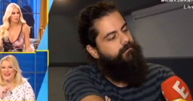 Ο Πασσάς φεύγει ζωντανά στον αέρα όταν μαθαίνει ότι μιλάει στην εκπομπή της Καινούργιου