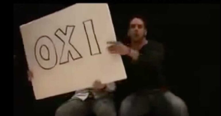 Βίντεο δείχνει τον Μουζουράκη να βρίζει την 28η Οκτωβρίου και την Ελληνική σημαία