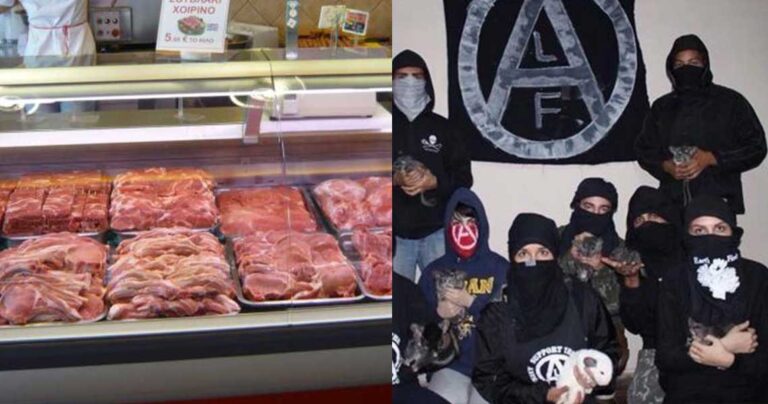 Αντισπισιστές ανέλαβαν την ευθύνη για επίθεση σε κρεοπωλείο των Εξαρχείων