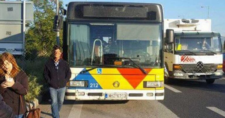 Οδηγός του ΟΑΣΘ παράτησε στη μέση του δρόμου το λεωφορείο επειδή επιβάτης του έκανε παρατήρηση