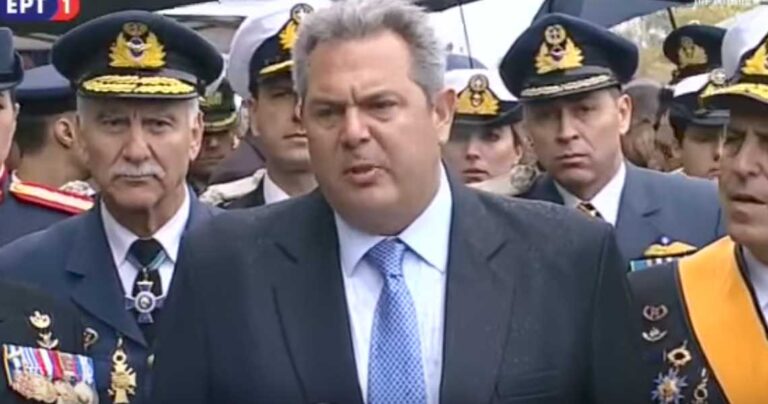 Καμμένος: «Το πιο ισχυρό και ακριβό οπλικό σύστημα της πατρίδας μας είναι οι άνθρωποι της»