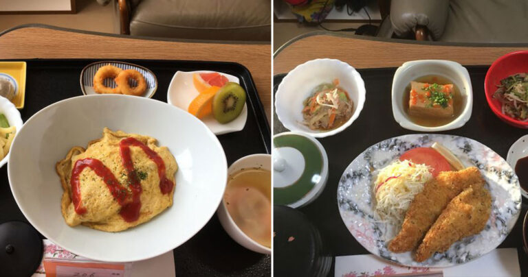 Γυναίκα γέννησε στην Ιαπωνία και μας δείχνει το φαγητό που της έδιναν στο νοσοκομείο