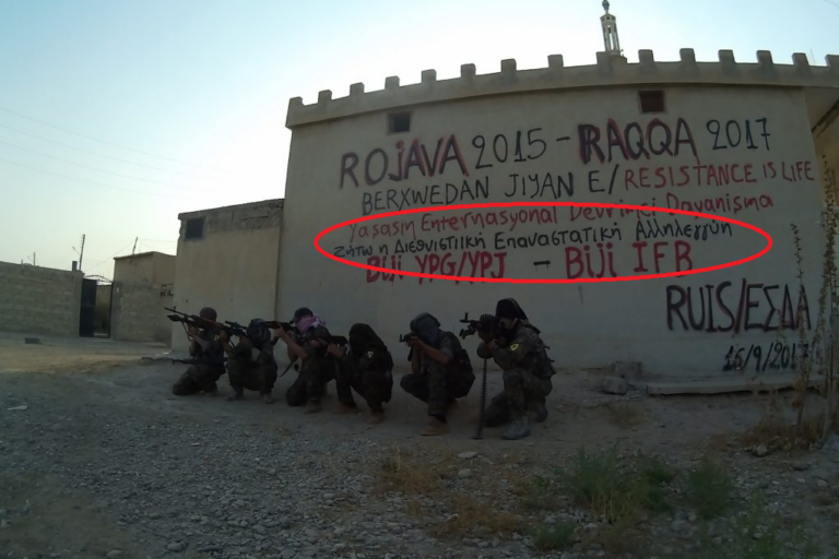 Έλληνες αναρχικοί πολεμούν στη Ράκα της Συρίας κατά των τζιχαντιστών