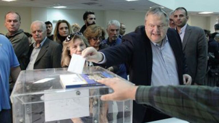 Βενιζέλος: «Η μεγάλη δημοκρατική παράταξη δύναμη ευθύνης για τη χώρα»