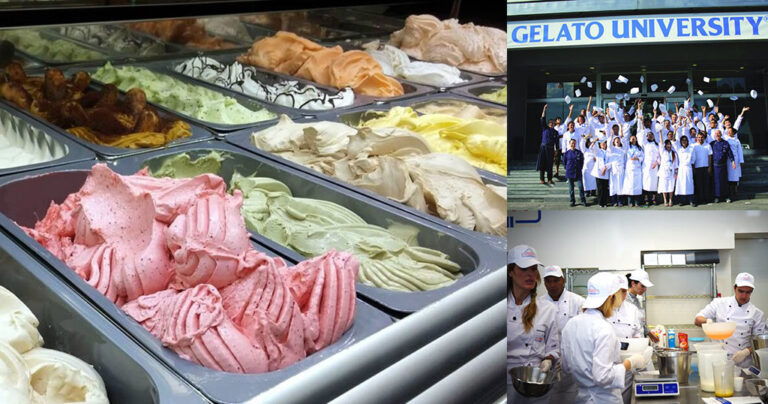 Υπάρχει ένα πανεπιστήμιο παγωτού στην Ιταλία που σας μαθαίνει να φτιάχνετε παγωτό