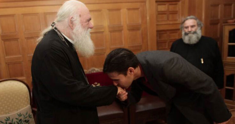 O Βασίλης Τσιάρτας συναντήθηκε με τον Αρχιεπίσκοπο Ιερώνυμο