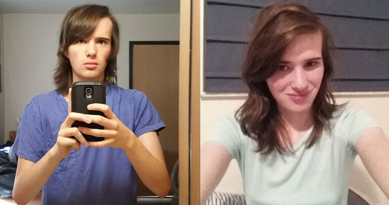 Άντρας δημοσιεύει σε εικόνες την μετατροπή του σε γυναίκα και προκαλεί αντιδράσεις