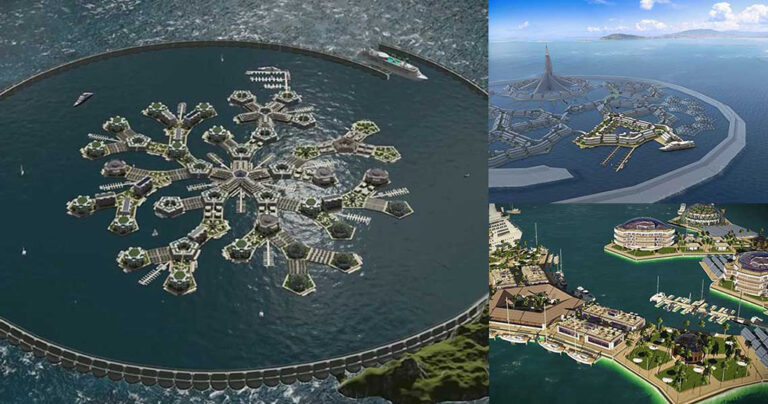 Η πρώτη πόλη που θα επιπλέει θα είναι έτοιμη μέχρι το τέλος του 2020