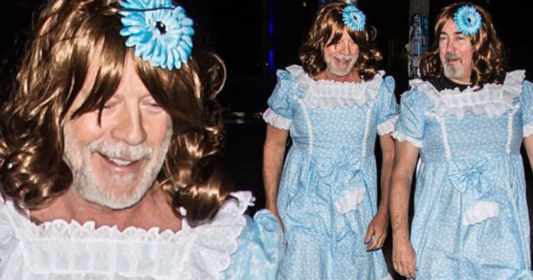 O Μπρους Γουίλις έκανε την πιο εξωφρενική εμφάνιση για το Αμερικάνικο Χάλογουιν