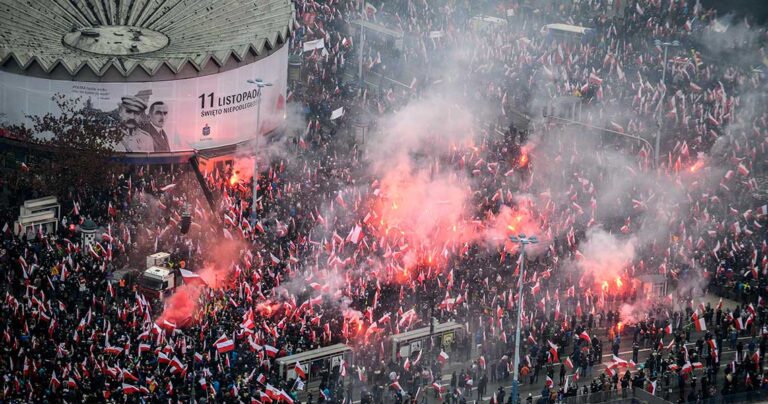 Πολωνία: 60.000 εθνικιστές διαδήλωσαν ζητώντας μια «Λευκή Ευρώπη»