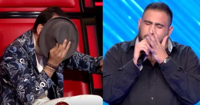 Διαγωνιζόμενος του Voice εξέπληξε με την φωνή του που έμοιαζε με κριτή