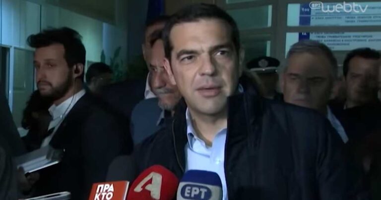 Τσίπρας: «Σπάνιο και ακραίο φαινόμενο έφερε την καταστροφή»