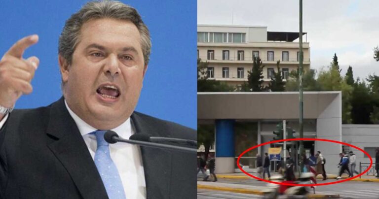 Ο Καμμένος ζήτησε την παραδειγματική τιμωρία των υπευθύνων για την εισβολή του Ρουβίκωνα