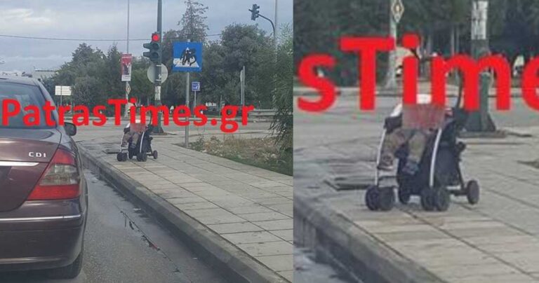 Τσιγγάνα στην Πάτρα παράτησε το μωρό στο δρόμο και πήγε για καφέ