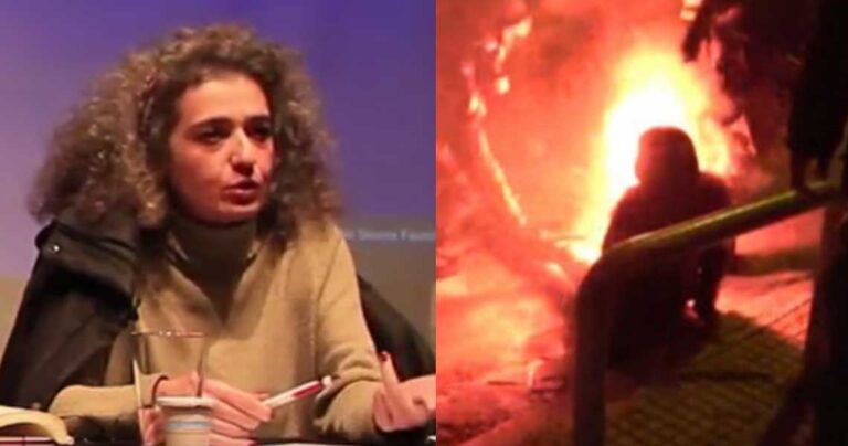 Αυτή είναι η εγκληματολόγος που δέχτηκε φωτοβολίδα από αναρχικούς στο πολυτεχνείο