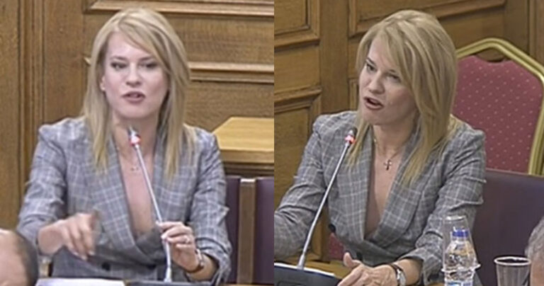 Βουλευτής του ΣΥΡΙΖΑ εμφανίστηκε στην βουλή χωρίς σουτιέν;