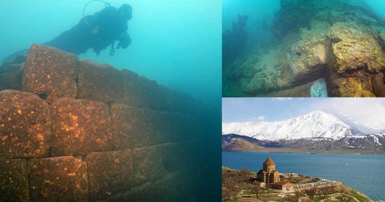 Χαμένη Ατλαντίδα; Βρέθηκε ανέγγιχτο κάστρο στο βυθό λίμνης της Τουρκίας