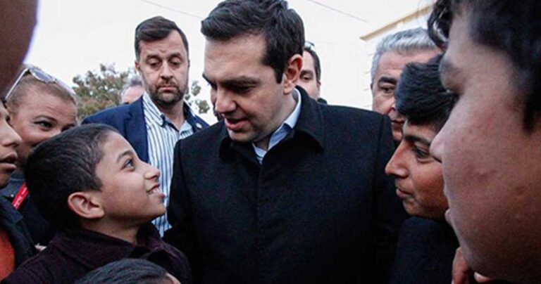 Τσίπρας: «Είμαι υπερήφανος για το πώς ζουν 60.000 μετανάστες στην Ελλάδα»