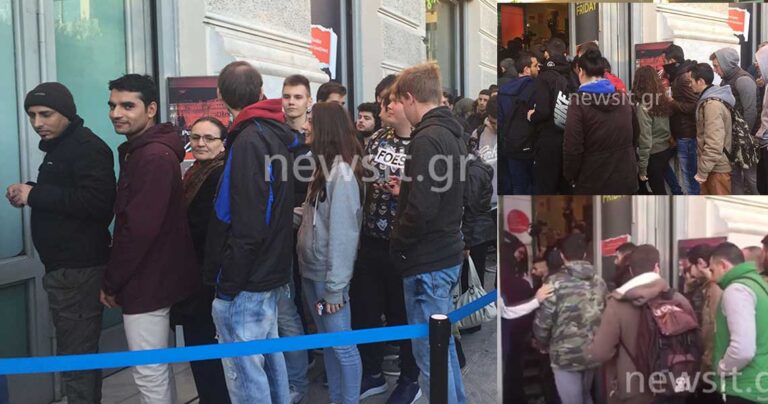Αθήνα: Από τα μαύρα μεσάνυχτα στις ουρές για τη Black Friday