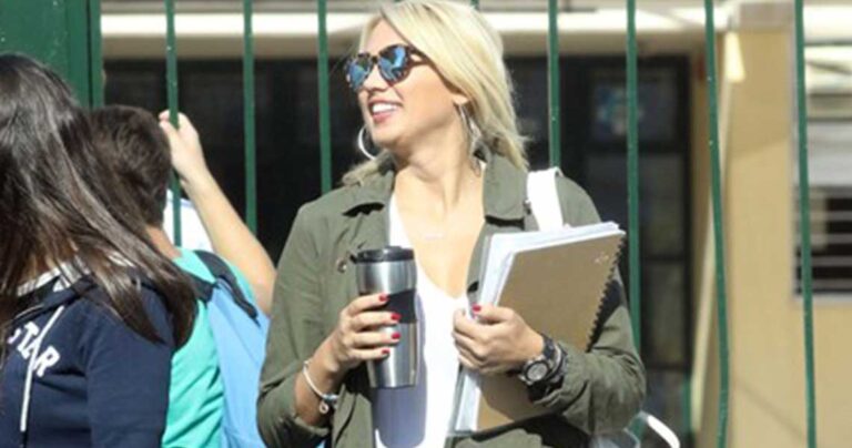 Καθηγήτρια η Σπυροπούλου: Δείτε την πρώτη φορά στο Λύκειο που διδάσκει