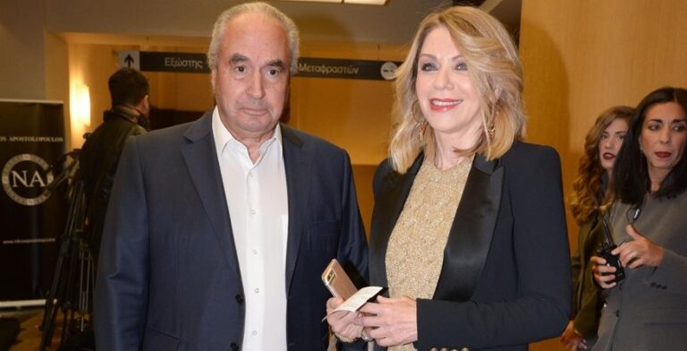 Εμφάνιση της Έλλη Στάης στο πλευρό του αγαπημένου της 77χρονου εφοπλιστή