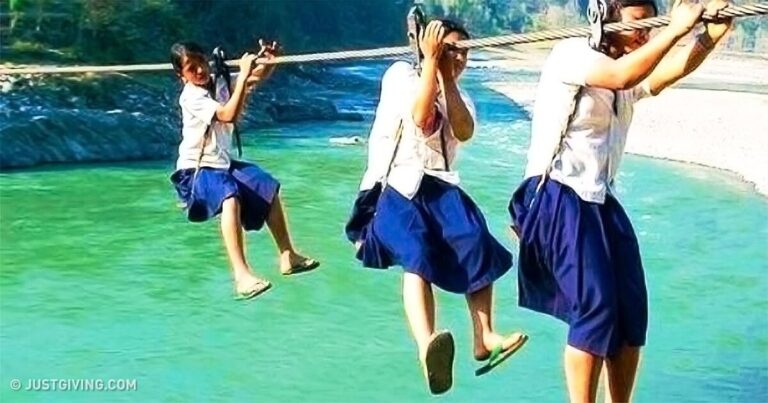 14 από τις πιο επικίνδυνες διαδρομές που κάνουν παιδιά για να πάνε στο σχολείο