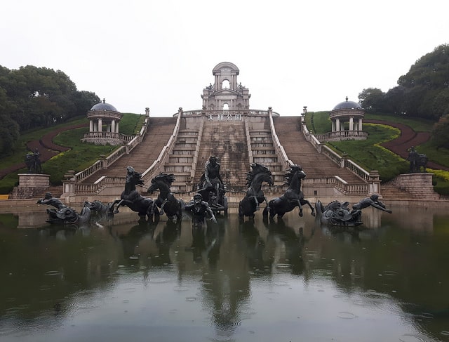 Replica of Apollo Ornamental Lake, 22.03.2017.