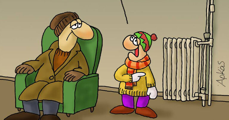 Η γελοιογραφία του Αρκά για τις φετινές γιορτές κρύβει ένα βαθύ νόημα