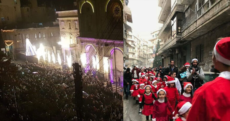 Συρία: Το Χαλέπι γιορτάζει τα Χριστούγεννα